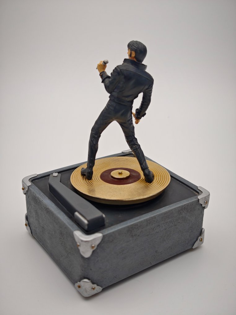 Statuetta - Franklin Mint Elvis Presley Heartbreak Hotel Music Box - Composito #4.3