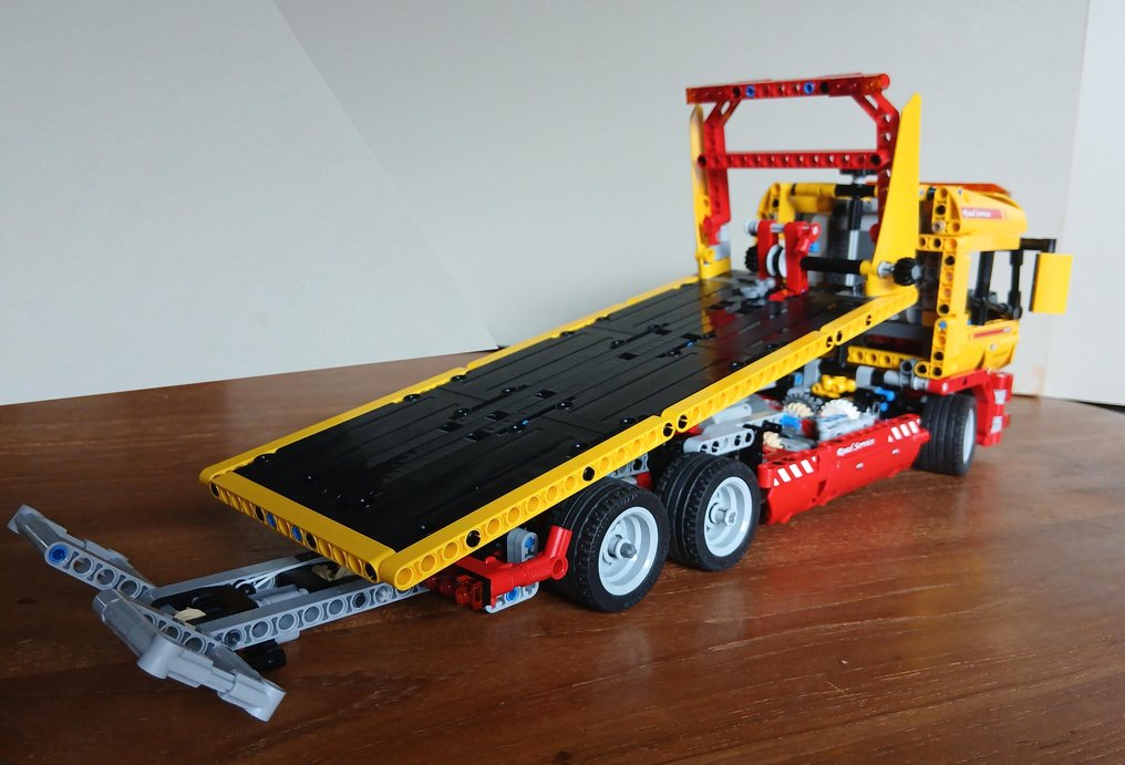 Lego Set - 8109 - Technic - Truck met Laadplatform / FLATBED TRUCK #4.3