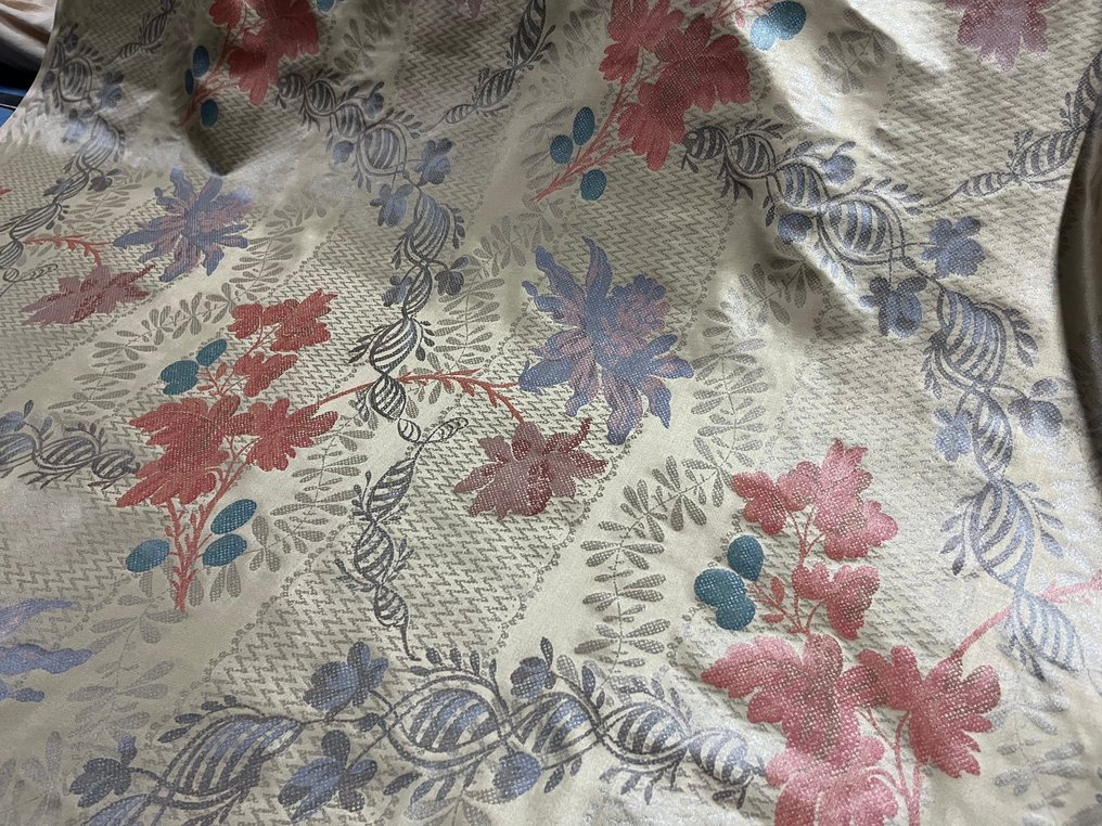 Giardino Reale - bomullsrasetell fra San Leucio-tradisjon. - Tekstil  - 600 cm - 150 cm #1.0