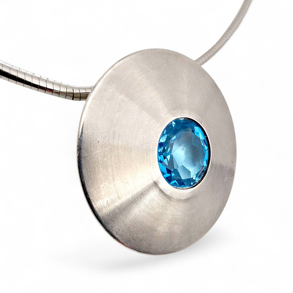 χωρίς τιμή ασφαλείας - Κολιέ Ασημί - Quinn (Πιστοποιημένος) #1.0