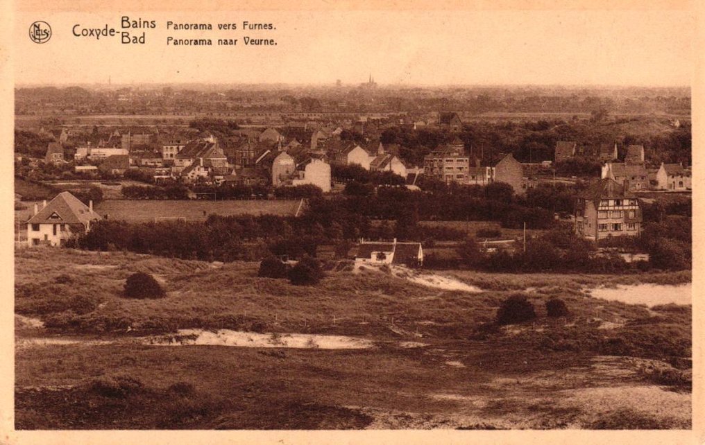 Βέλγιο - Πόλη και τοπία - Βελγικές παραθαλάσσιες πόλεις και δήμοι - επιλεγμένοι καλύτεροι χάρτες. - Καρτ-ποστάλ (155) - 1905-1960 #1.0