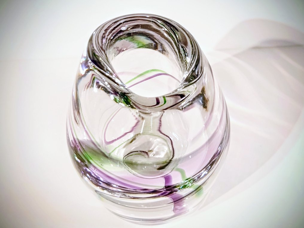 Kristalunie Maastricht - Max Verboeket - Vase - Crystal #3.2