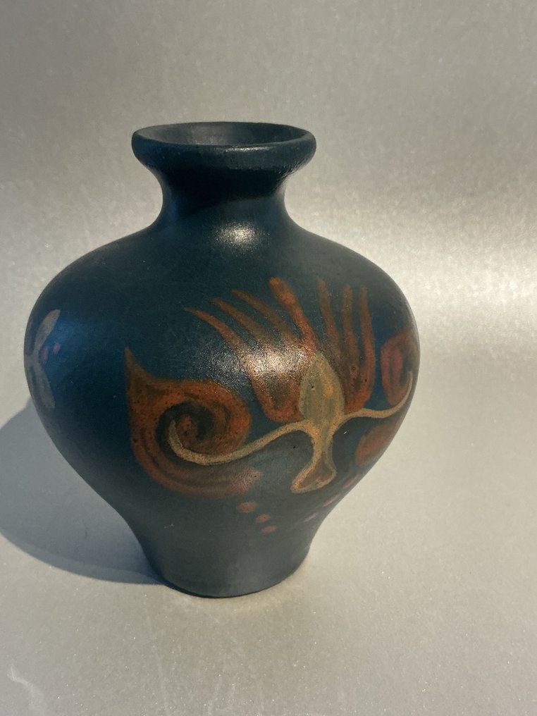 Waarschijnlijk de Distel - Vase - Fajance, circa 1920 - 1930 #2.1