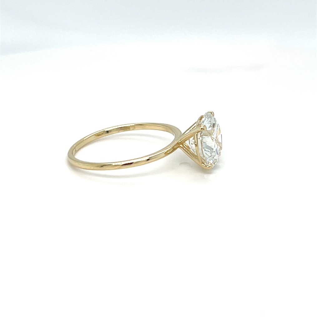 Ingen mindstepris - Ring - 14 karat Gulguld - 1.10ct. tw. Diamant (Laboratoriedyrket) #3.2