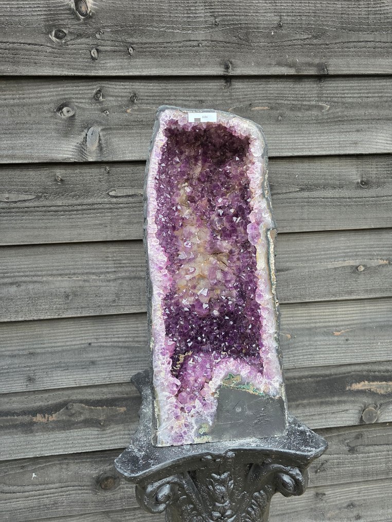 XL Amethyst Geode 紫水晶 - 高度: 52 cm - 闊度: 22 cm- 25.35 kg #1.0
