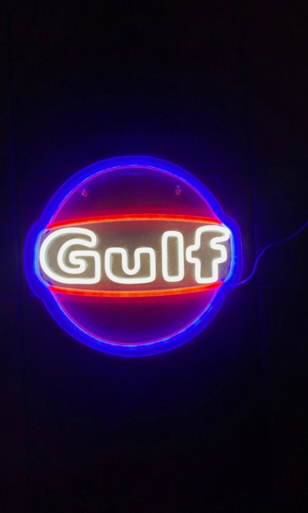 Gulf illuminated sign - Advertising sign - Plastic #1.0