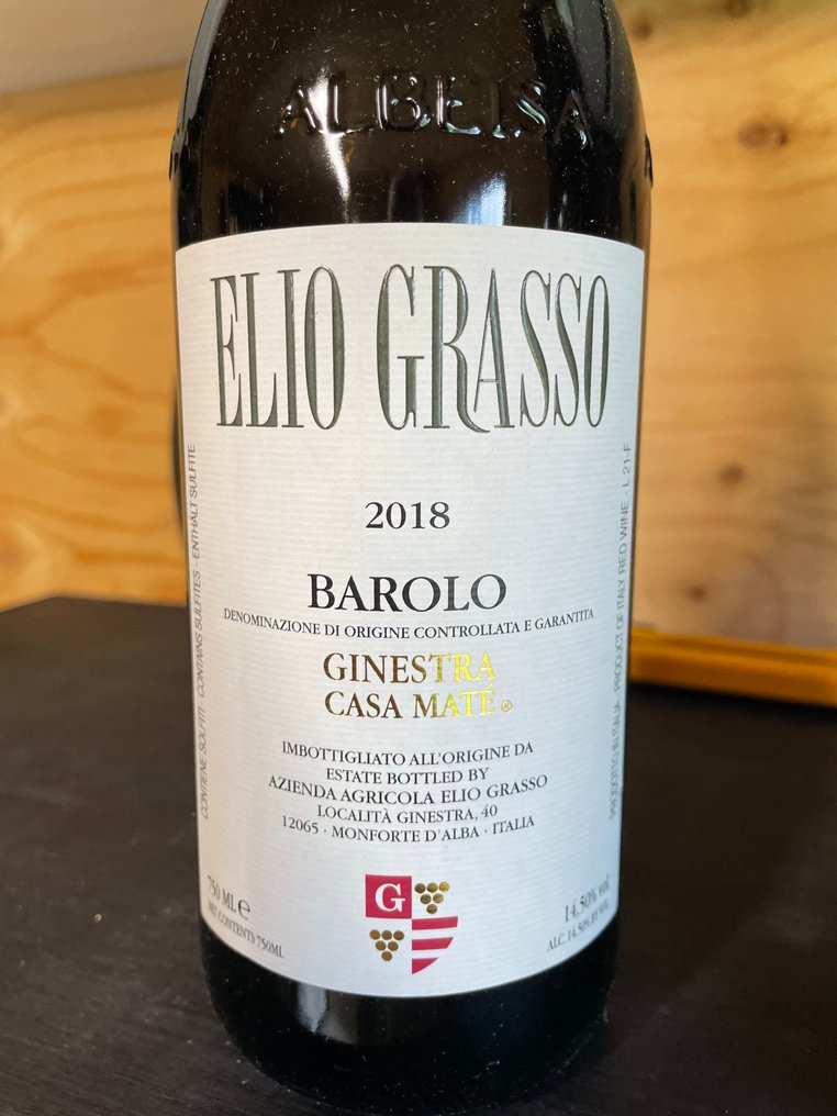 2018 Elio Grasso Ginestra Casa Mate - Barolo DOCG - 3 Pullot (0.7 L) #2.1