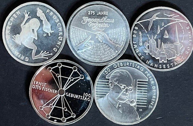 德國. 20 Euro 2018 (5 stuks)  (沒有保留價) #1.0