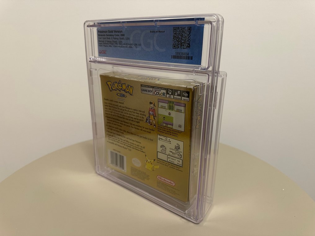Nintendo - Gameboy Color - Pokémon Gold Version – Game Boy Color (USA, 2000) – CGC 7.0 CIB – Iconic Foil Cover Release - Videogame - In originele verpakking #2.1