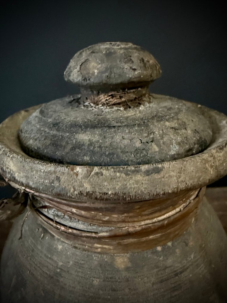 Yakboter锅 - 木 - 尼泊爾 - 20世纪上半叶 #4.3