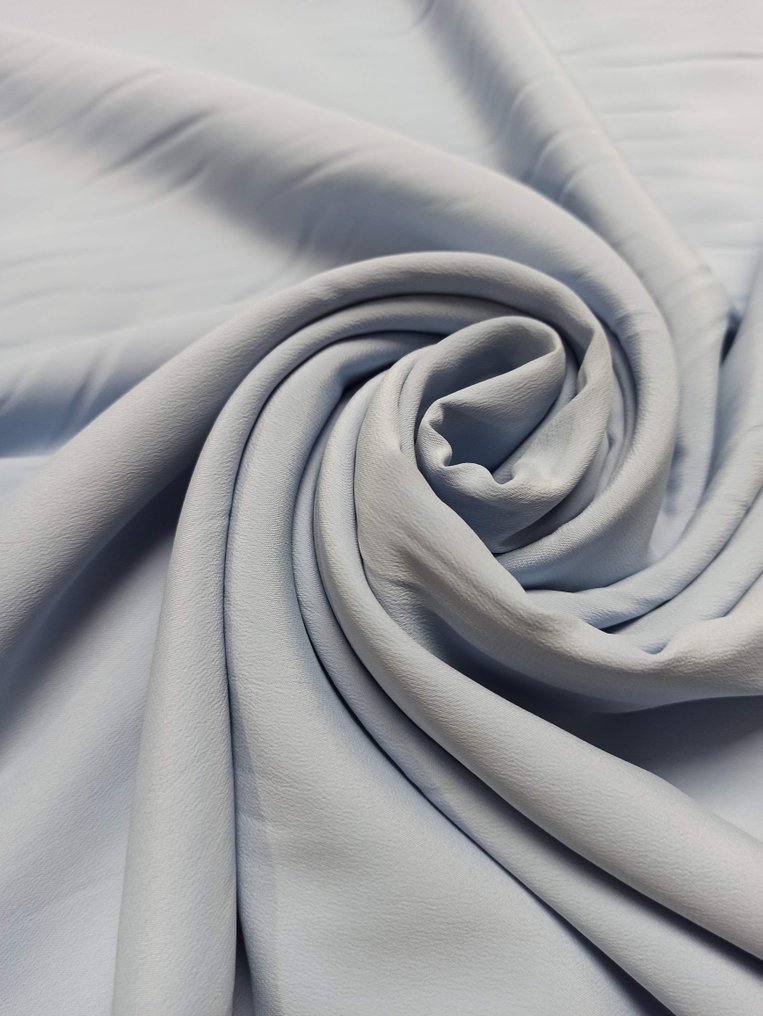 A426 - 590 x 140 cm - Fantastico Crepe de Chine in seta - Textile - 590 cm - 140 cm #4.3