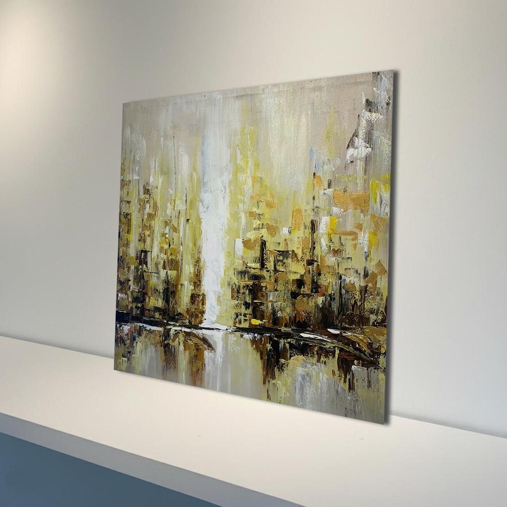 Nguyen Robert - Aurore Urbaine 79 x 79 cm #2.1