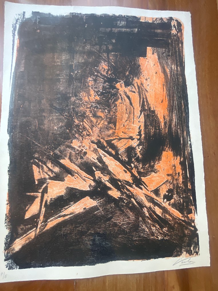 Manuel Viola (1916-1987) - Sin título - 3 lithographs #3.2