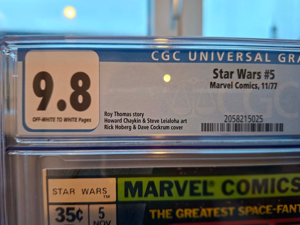Star Wars - #5 - 1 Graded comic - First edition - 1977 - CGC 9.8 #2.1