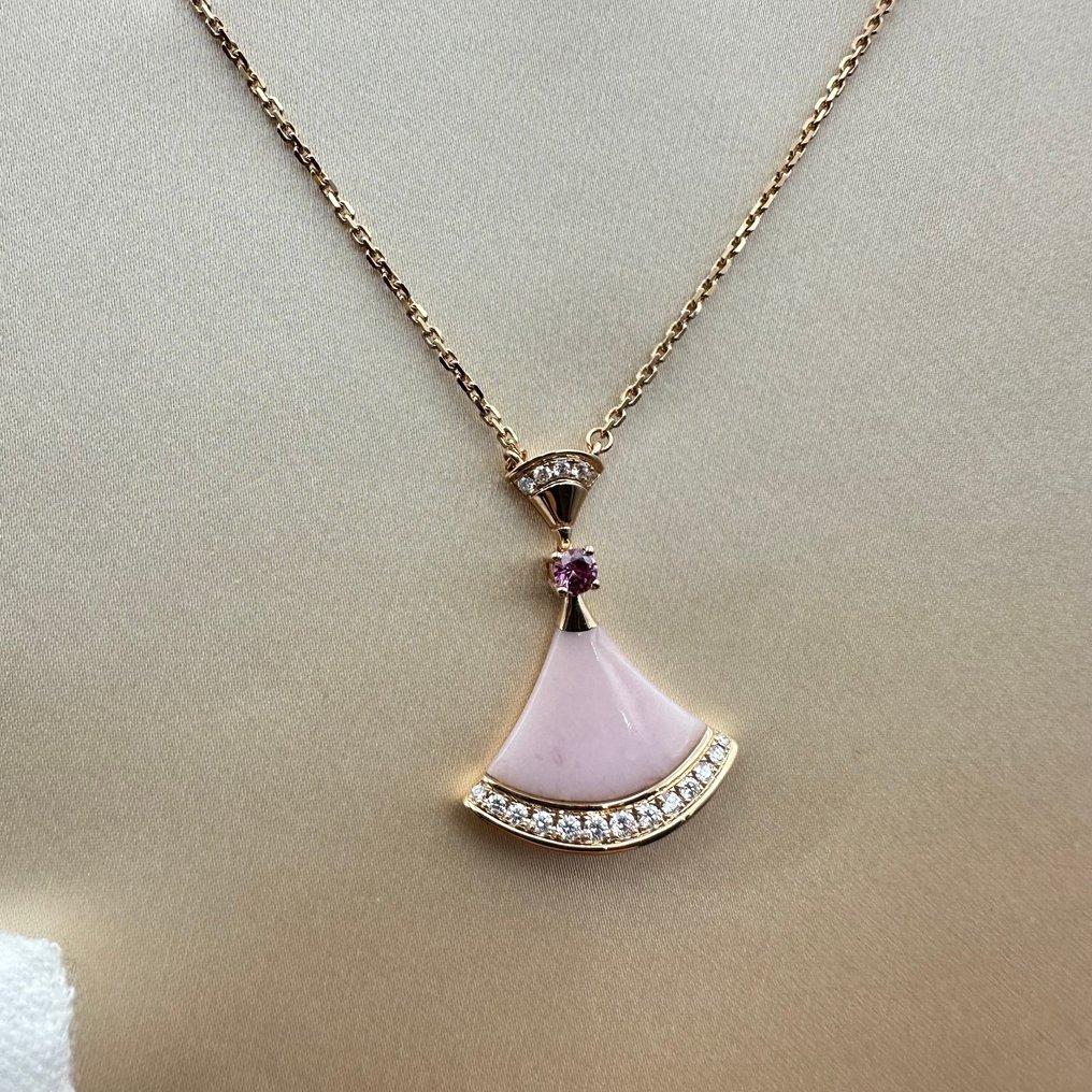 Bvlgari - Κολιέ με μενταγιόν - 18 καράτια Ροζ χρυσό #3.2