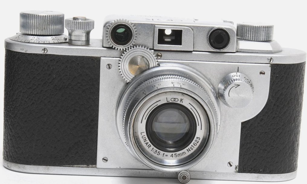 Minolta LOOK Model A +  Lunar 3.5/45mm Rangefinder camera #1.0