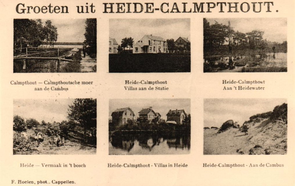 Βέλγιο - Πόλη και τοπία - Περιφέρεια Αντβέρπεν - ποικίλλος - Καρτ-ποστάλ (160) - 1902-1978 #1.0