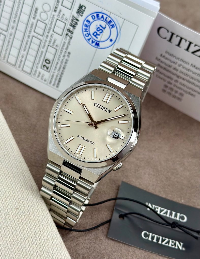 Citizen - Tsuyosa Automatic beige Date - No reserve price - NJ0151-88W - Men - 2020+ #1.0