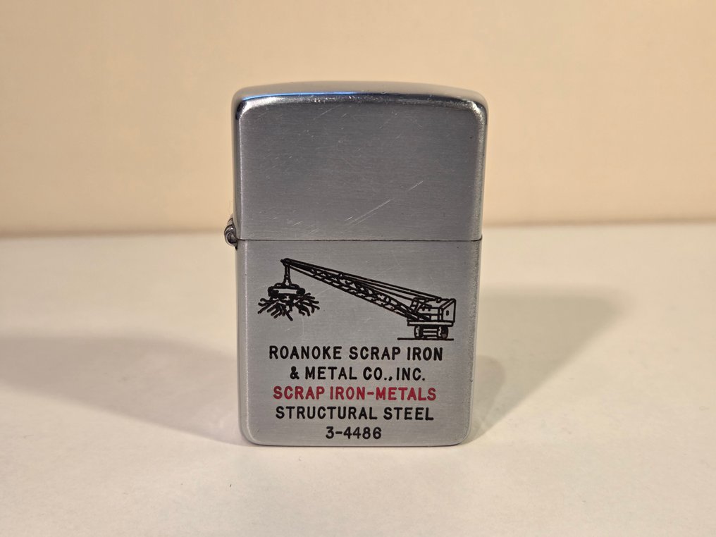 Zippo - 芝宝 - Roaneke PAT. 2032695 - 打火机 - 钢 #1.0