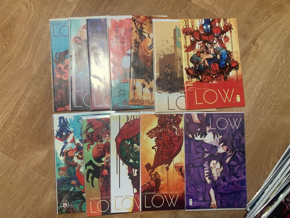 LOW First prints Image Comics Rick Remender Lot of Comics - LOW - 12 Comic #1.0