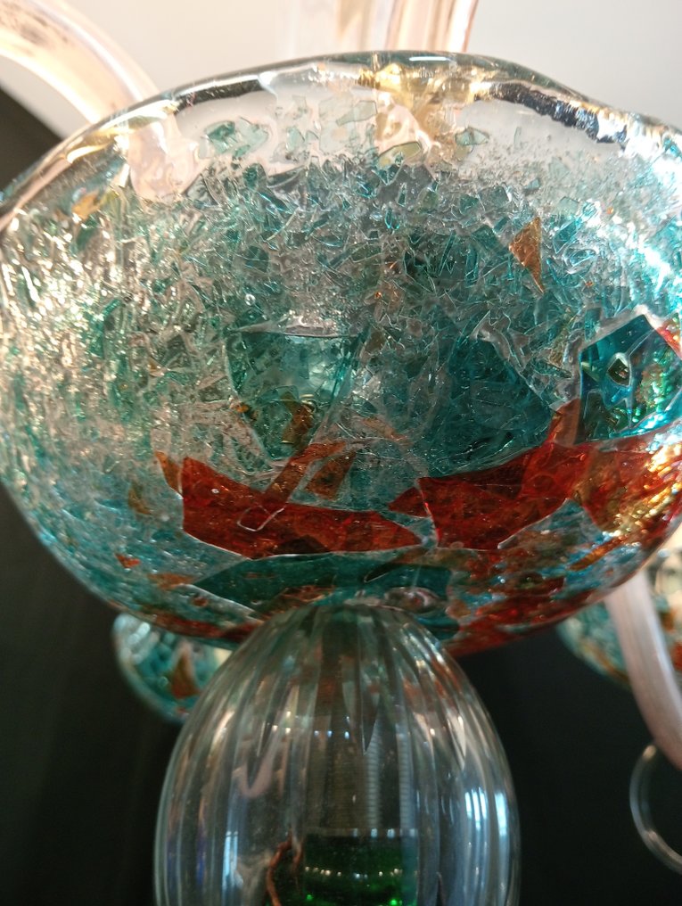 枝形吊燈 - 玻璃 - 穆拉诺彩色玻璃 #4.3