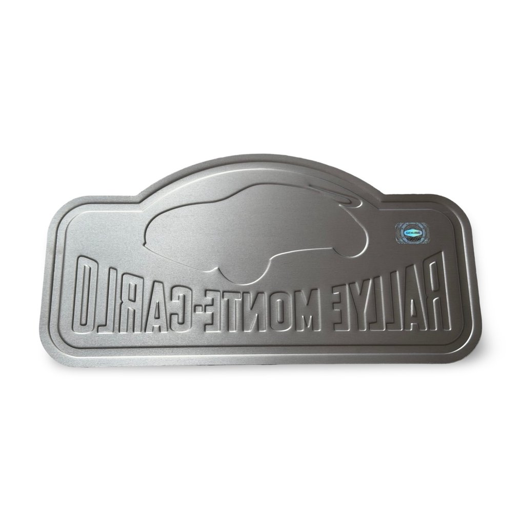 Automobile Club de Monaco - 世界拉力锦标赛 - 运动标牌 - 2018年蒙特卡洛拉力赛签名版,由塞巴斯蒂安·奥吉尔签署 - 铝 #3.2