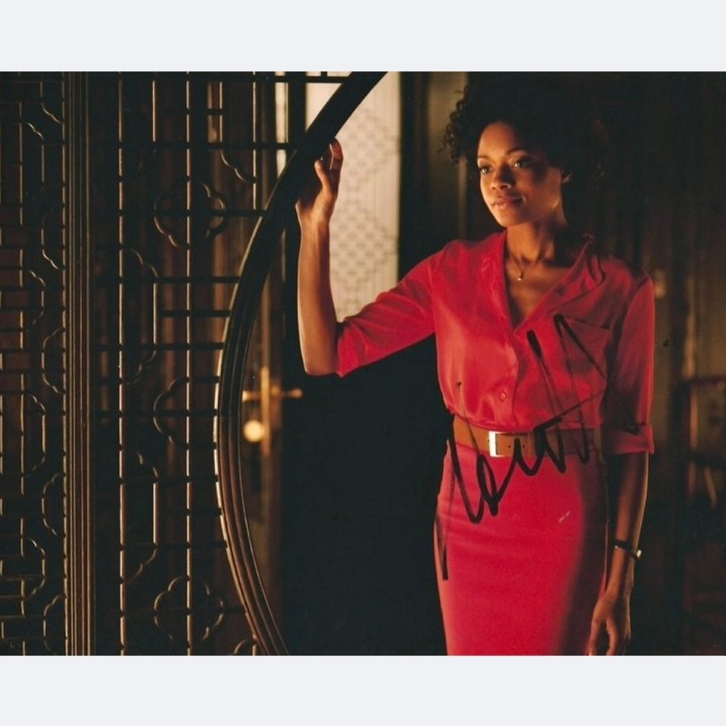 James Bond 007: Skyfall - Signed by Naomie Harris (Miss Moneypenny) #1.0