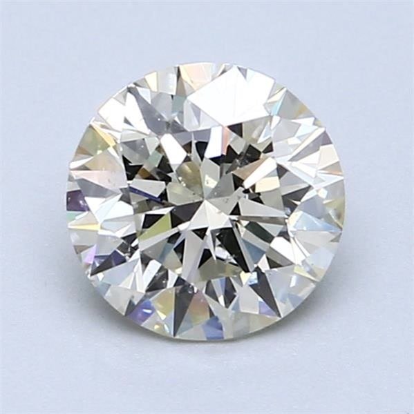 1 pcs Gyémánt  (Természetes)  - 1.40 ct - Kerek - K - SI1 - Nemzetközi Gemmológiai Intézet (IGI) - 3EX #1.0