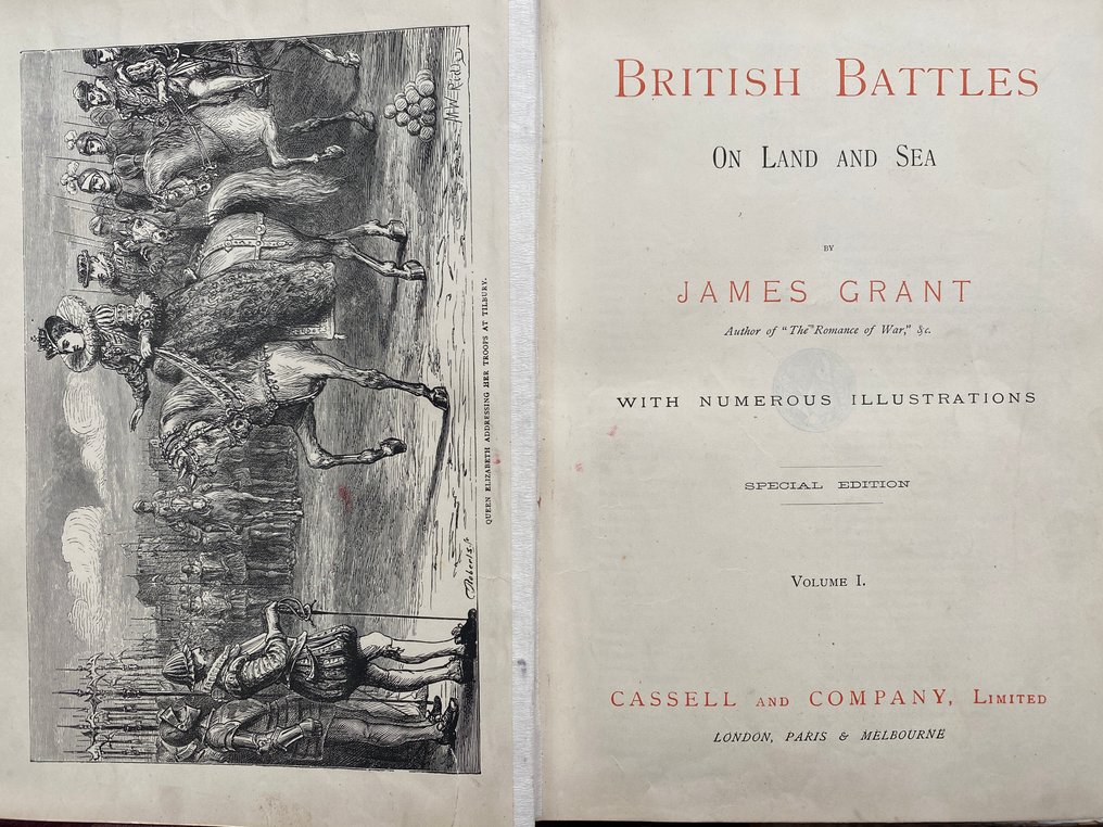 James Grant - British Battles on Land & Sea in 4 volumes - 1897 #4.3