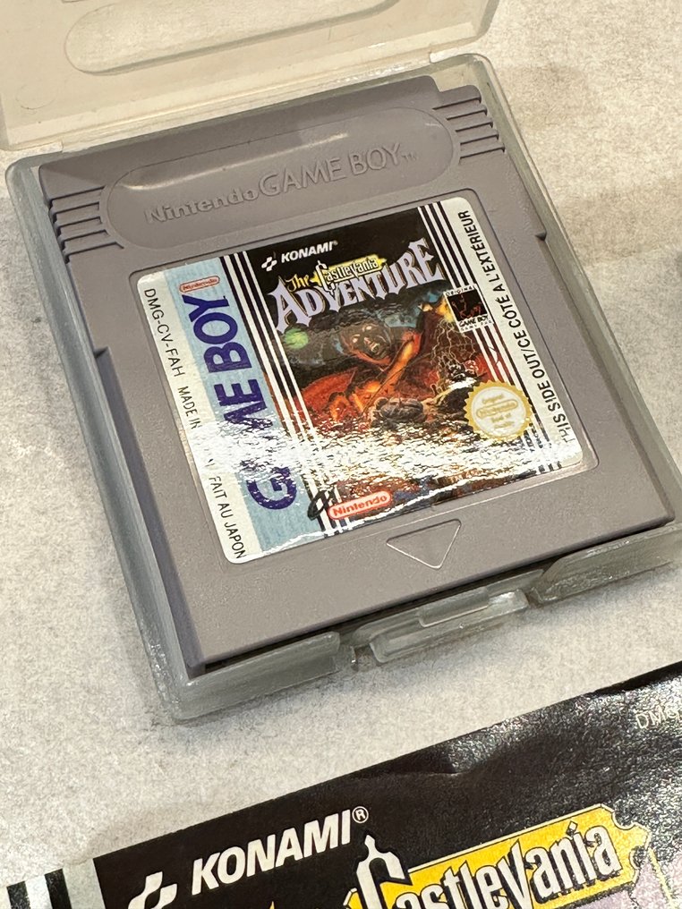 Nintendo - Gameboy Classic - Castlevania: The Adventure; Asterix & Obelix - Videojogo #1.0