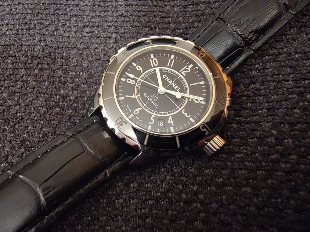 Chanel - No reserve! J12 Date - 沒有保留價 - H0970 - 男士 - 2000-2010 #1.0