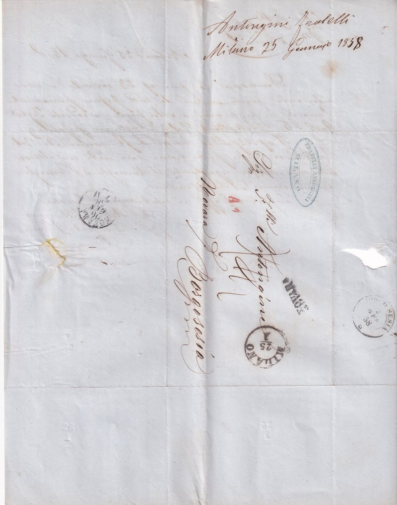 Olaszország 1850/2000 - olasz akkumullációs terület #4.3