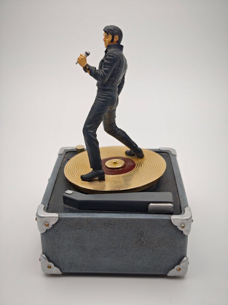 Statuetta - Franklin Mint Elvis Presley Heartbreak Hotel Music Box - Composito #3.2