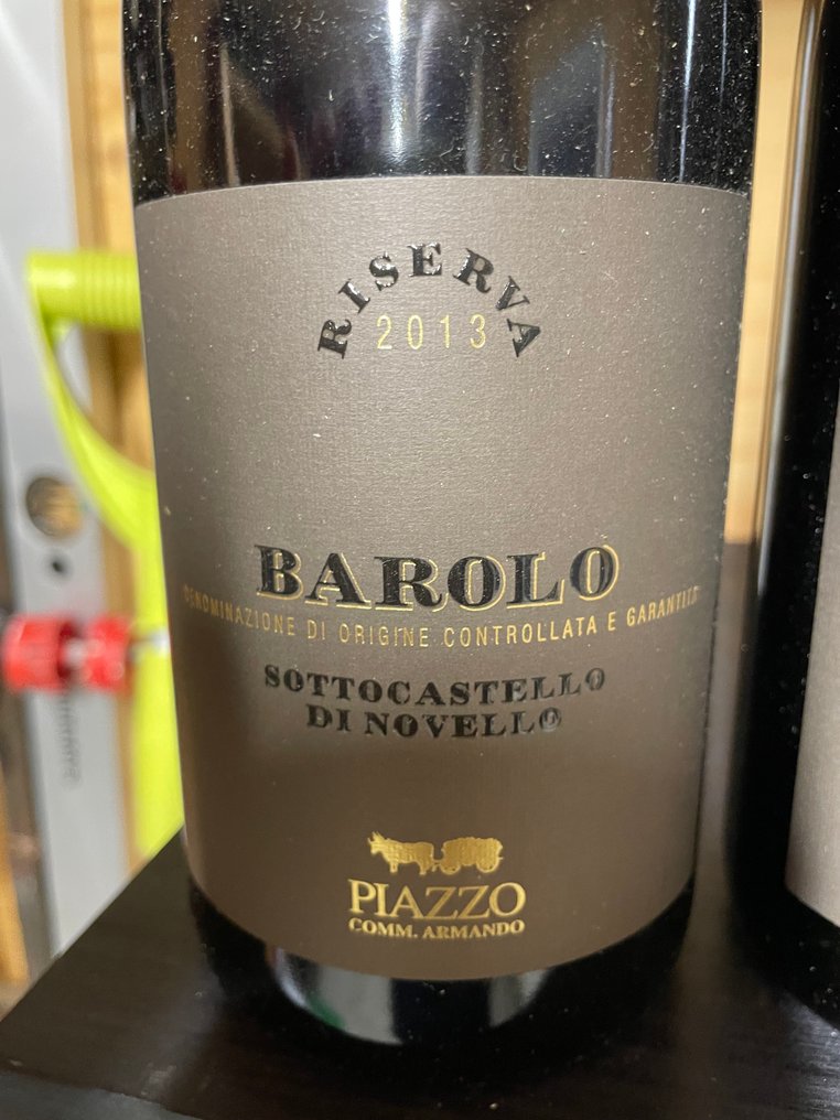 2013 Piazzo, Sottocastello di Novello - Barolo Riserva - 3 Bottles (0.75L) #1.0