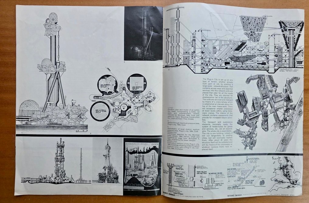 Archigram - Archi-gram leaves from the silver book - 1965 #4.3