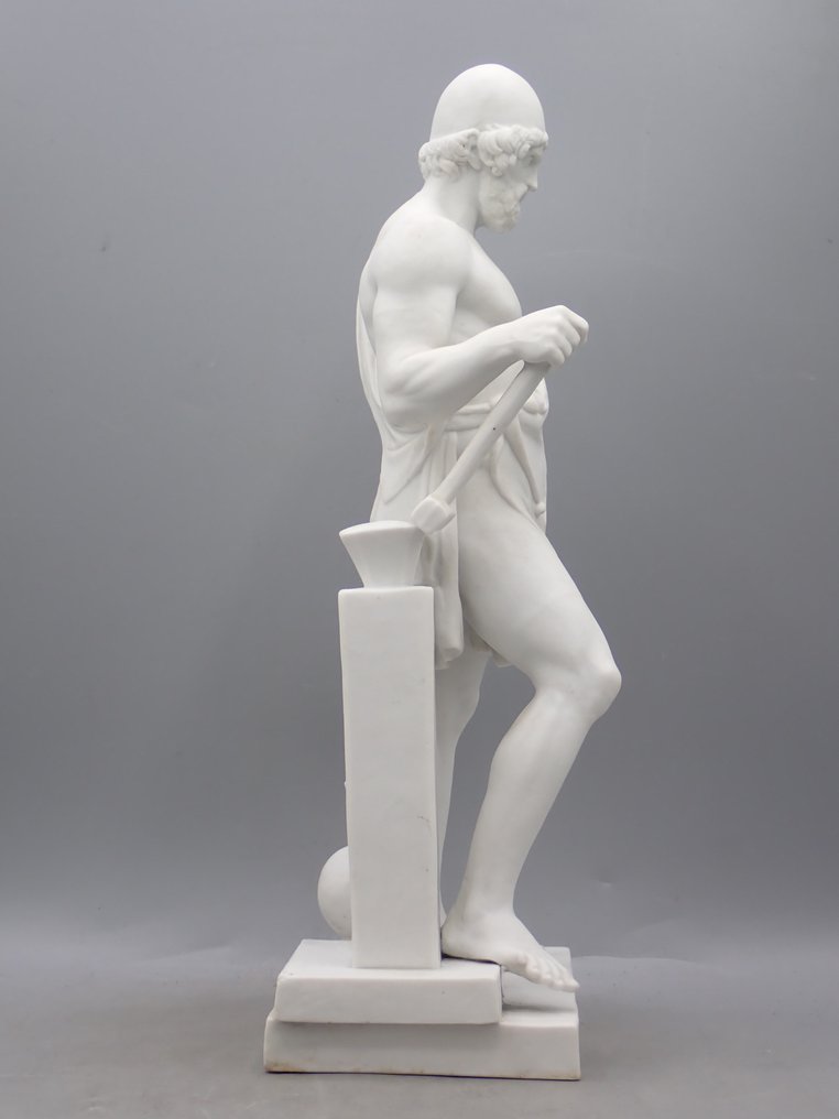 Royal Copenhagen - Bertel Thorvaldsen - Figure - Statue of Vulcan - Porcelaine #2.1