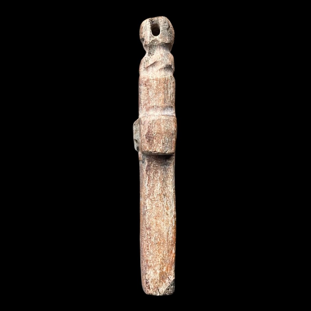 Medieval (Byzantine) Rare medieval bone cross pendant Cross - 71 mm  (No reserve price) #4.3