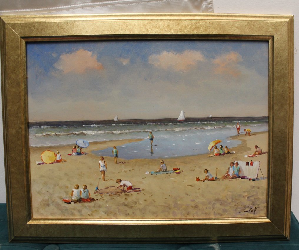 L. Van Vugt (XX) - Spiaggia #2.1