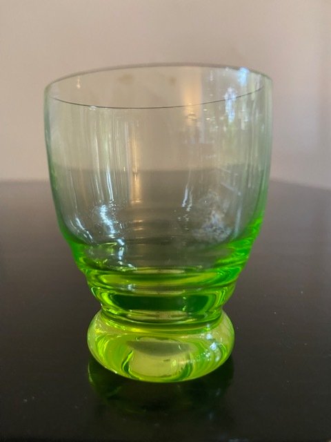 Kristalunie Maastricht - W.J. Rozendaal - Drikke service (6) - Uranglas - Spiritusdrinksservice #3.2