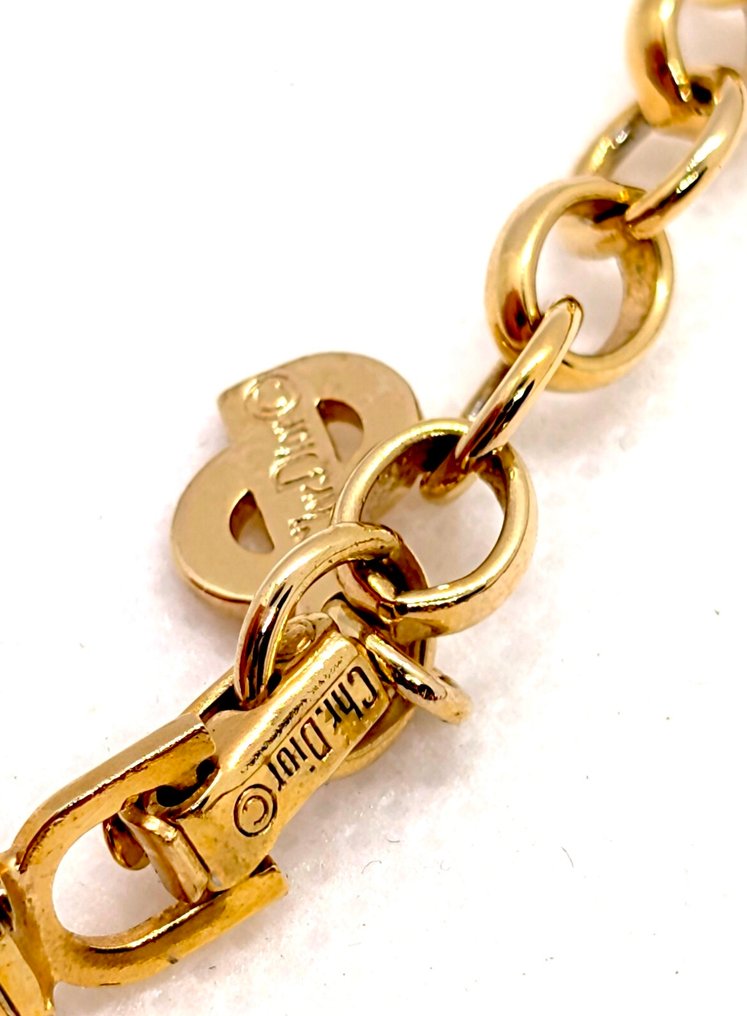 Christian Dior - Lapislázuli - Bañado en oro - Pendientes - Pendientes con estilo statement #4.3