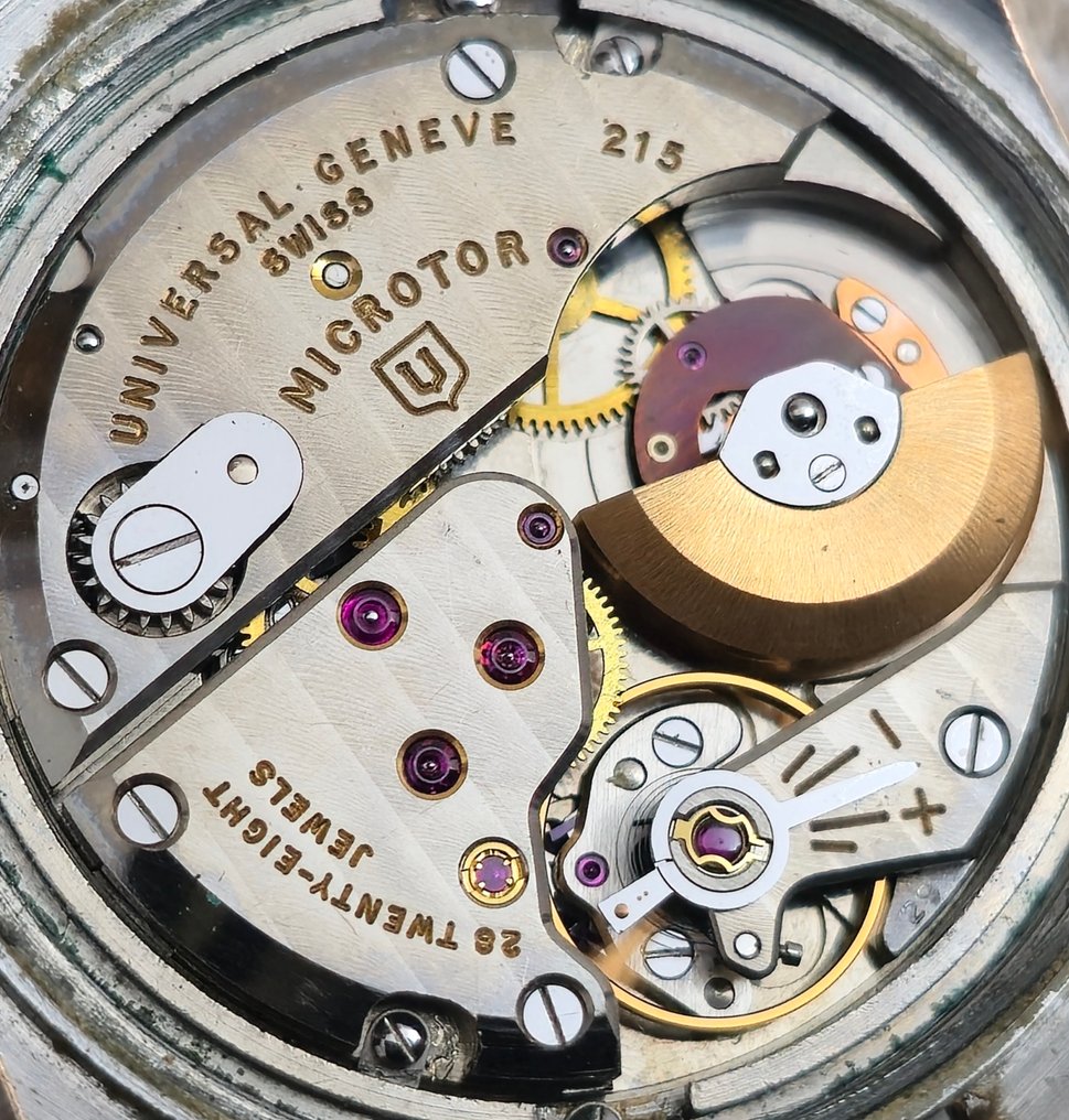 Universal Genève - UNIVERSAL GENÈVE – Polerouter Automatic Microrotor Grabado: “Universal Genève – Swiss – Microrotor - Herren - 1950-1959 #4.3