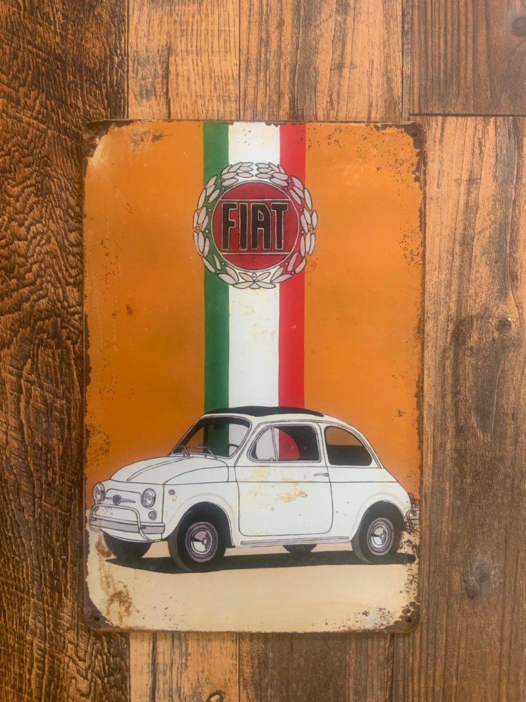 Metall-targa - Markedsføringstegn - plate #1.0