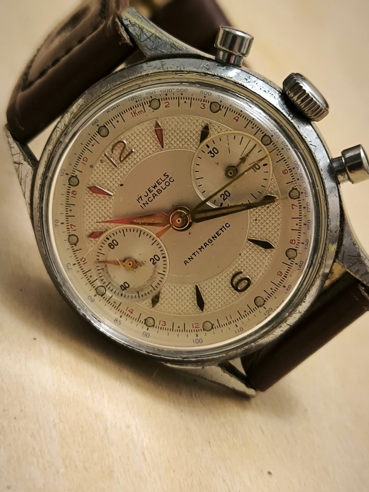 Chronographe Suisse - landeron - Nincs minimálár - 902000 - Férfi - 1950-1959 #3.2