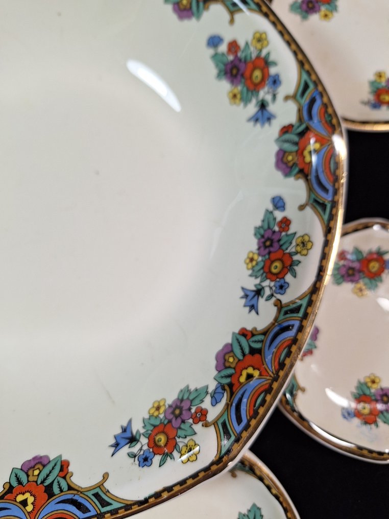 Societe Ceramique Maestricht - Platter (7) - Earthenware - shell set #2.1