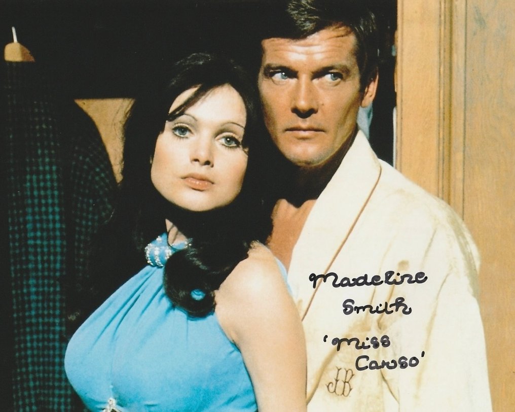James Bond 007: Live And Let Die - Signed by Madeline Smith (Miss Caruso) #1.0