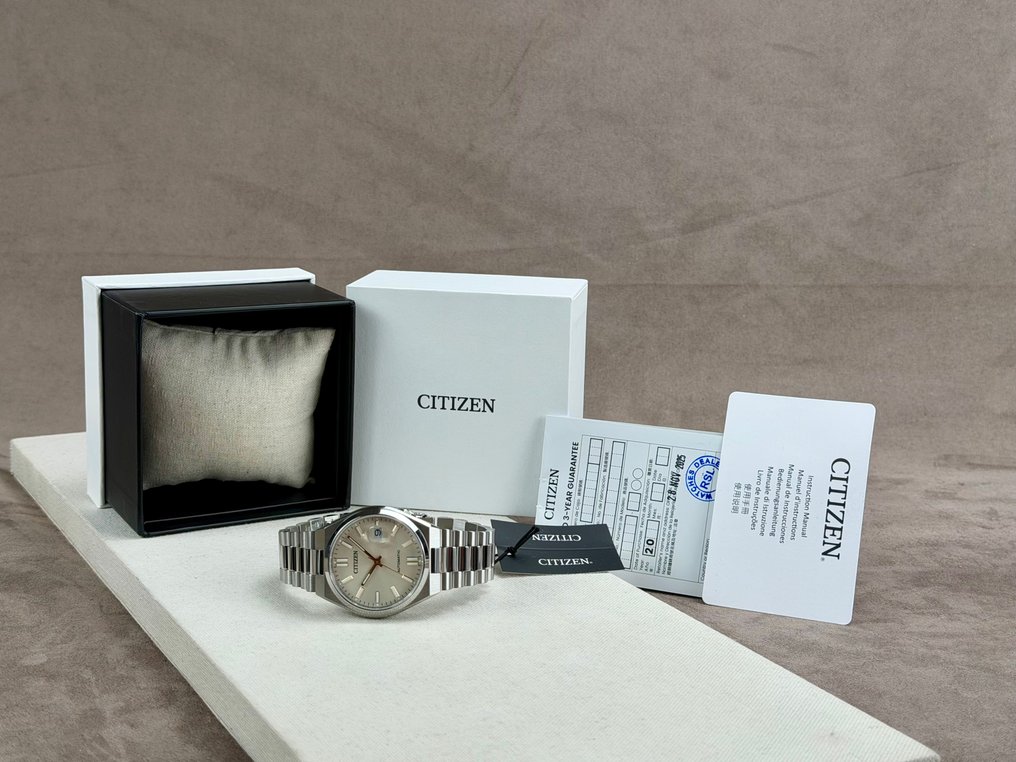 Citizen - Tsuyosa Automatic beige Date - No reserve price - NJ0151-88W - Men - 2020+ #3.2