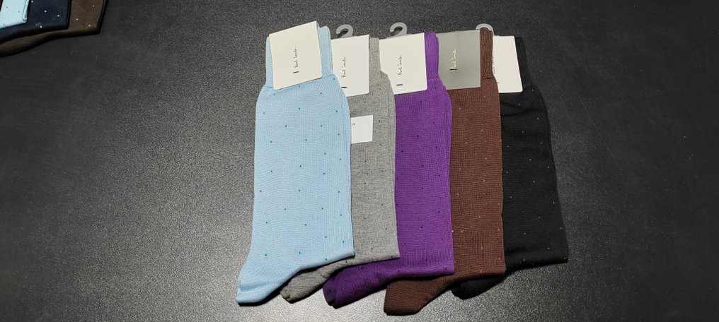 Paul Smith - Lotto 5 paia di calzini per uomo - Set di accessori moda #3.2