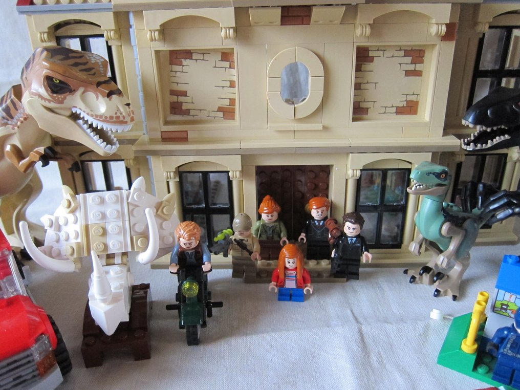 Lego Setat - Jurassic World, Juniors - 10756 Pteranodon Chase JW jr - 75930 JW Indoraptor Rampage at Lockwood Estate + extras #2.1