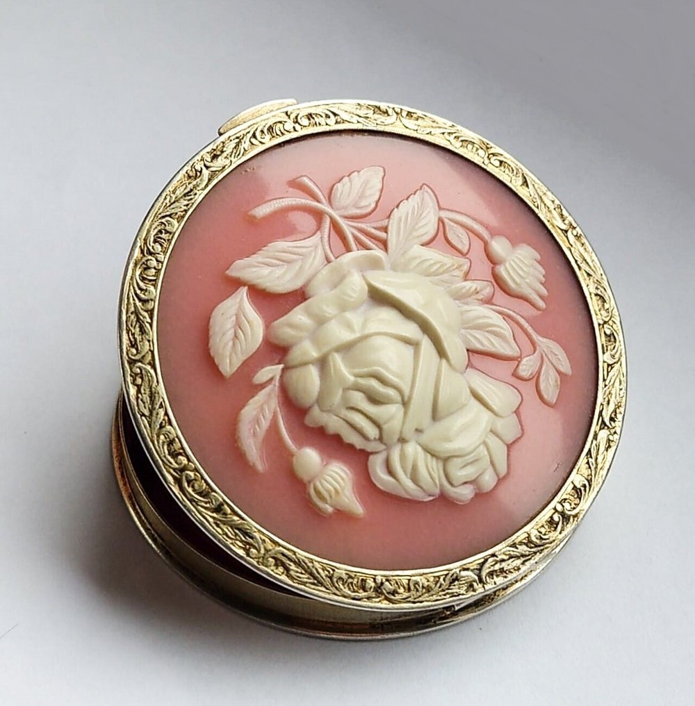 罐 - .875 (84 Zolotniki) 銀 - 梦幻的粉末罐 - 圣彼得堡 #2.1