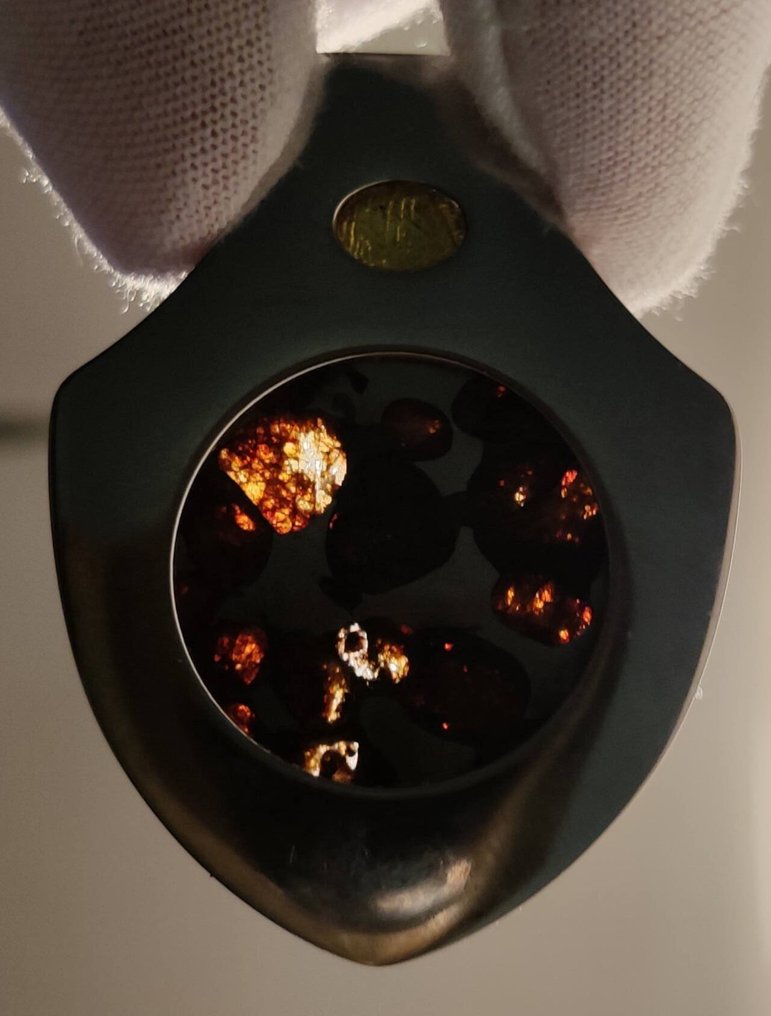 Pendiente Meteorite SERICHO - Altezza: 46 mm - Larghezza: 34 mm - 24 g #2.1